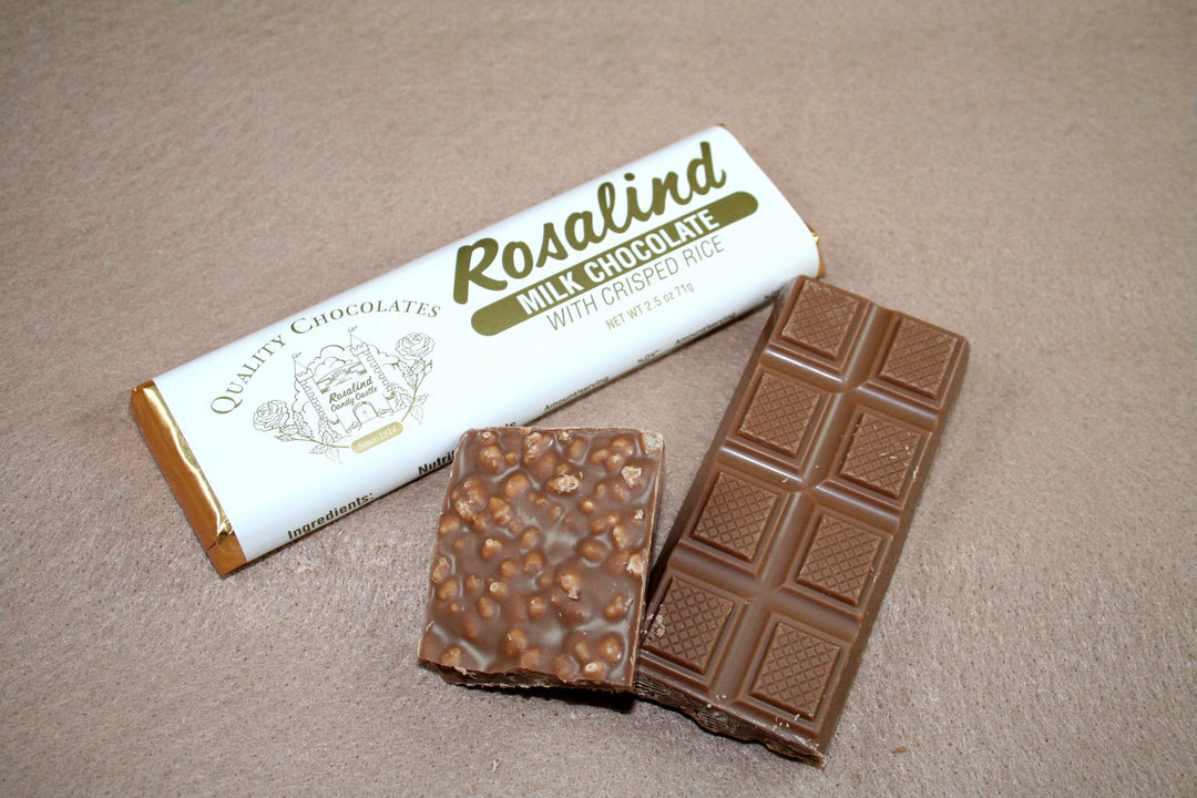 Chocolate Bar - Crisp Rice - Rosalind Candy Castle